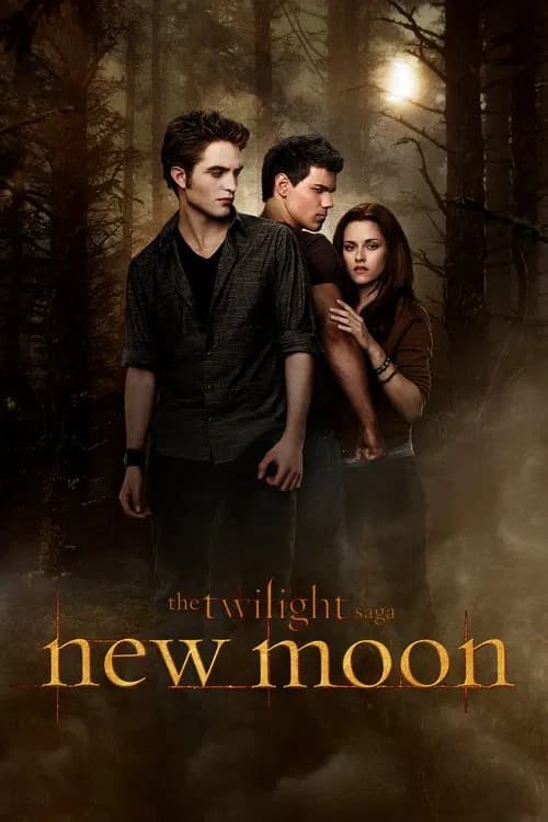 The Twilight Saga: New Moon official trailer poster