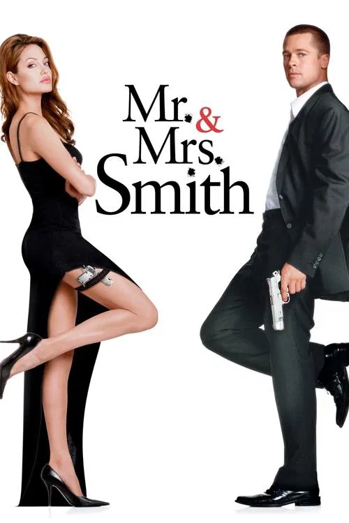 Mr. & Mrs. Smith official trailer poster