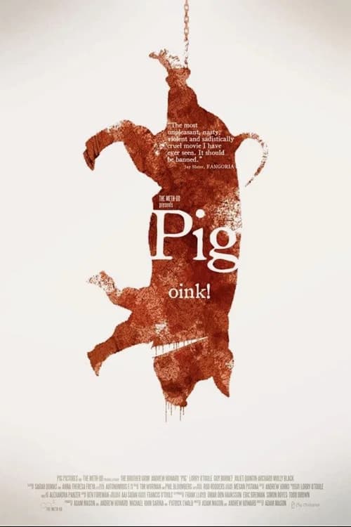 Pig official trailer poster