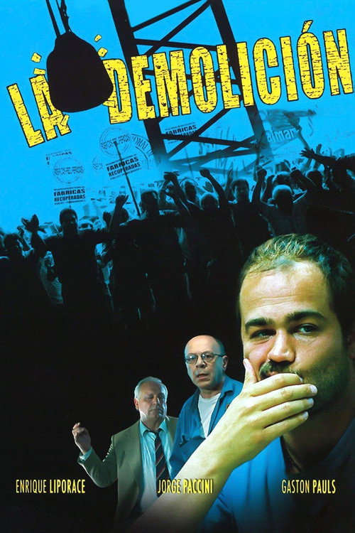 La demolición official trailer poster