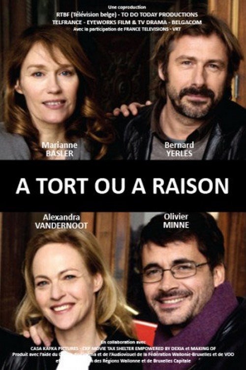 À tort ou à raison official trailer poster