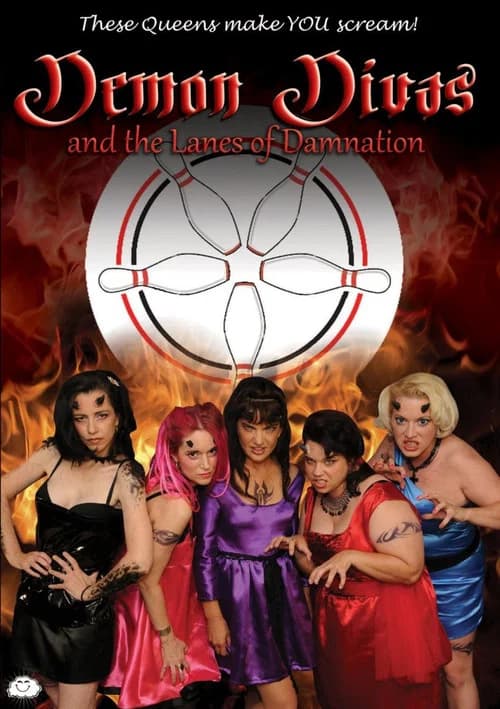 Demon Divas and the Lanes of Damnation official trailer poster