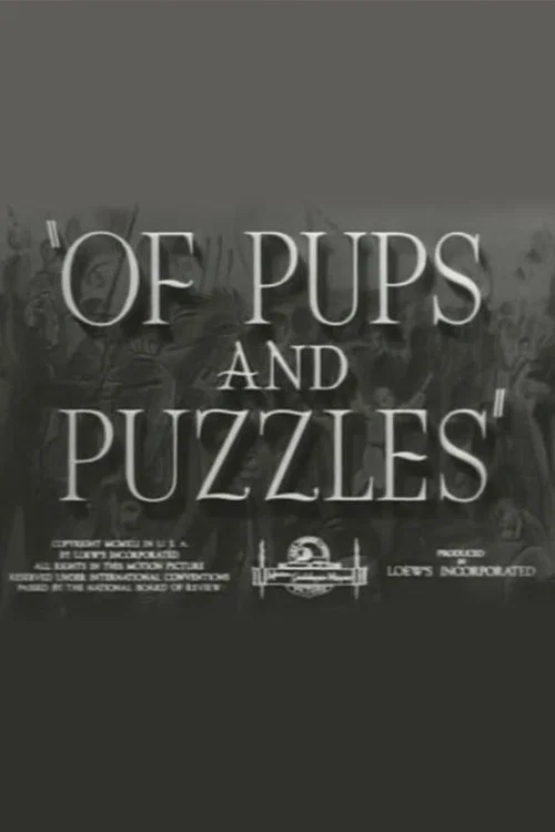 Of Pups and Puzzles official trailer poster