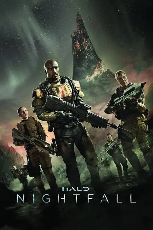 Halo: Nightfall official trailer poster