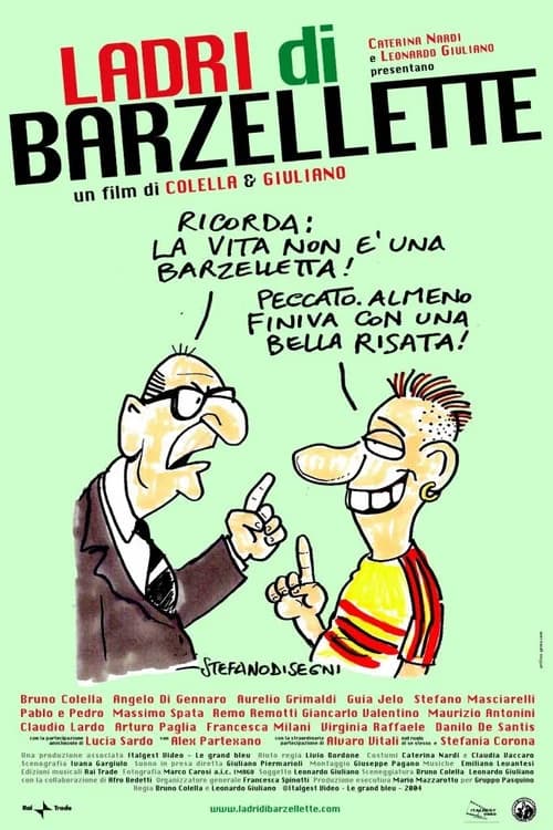 Ladri di barzellette official trailer poster