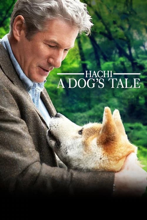 Hachi: A Dog's Tale official trailer poster