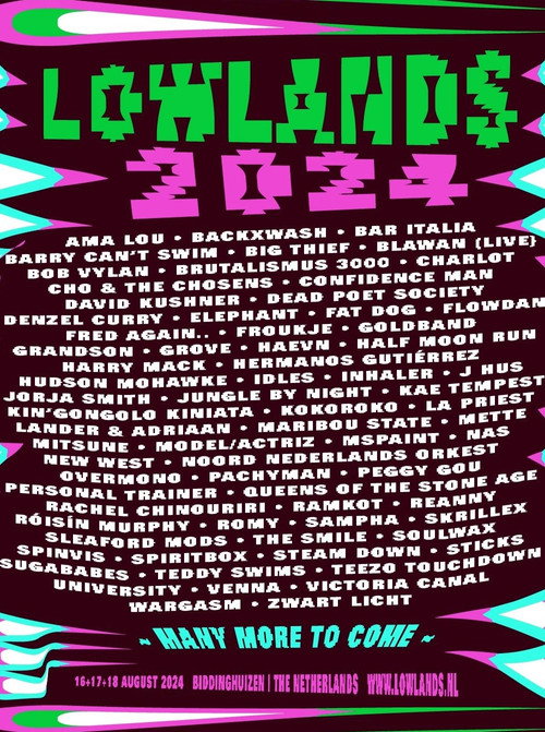 Dead Poet Society Live at Lowlands official trailer poster