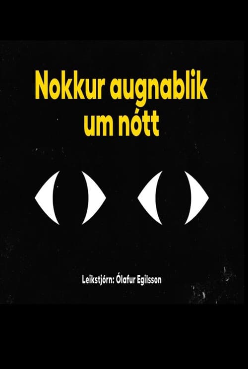 Nokkur augnablik um nótt official trailer poster
