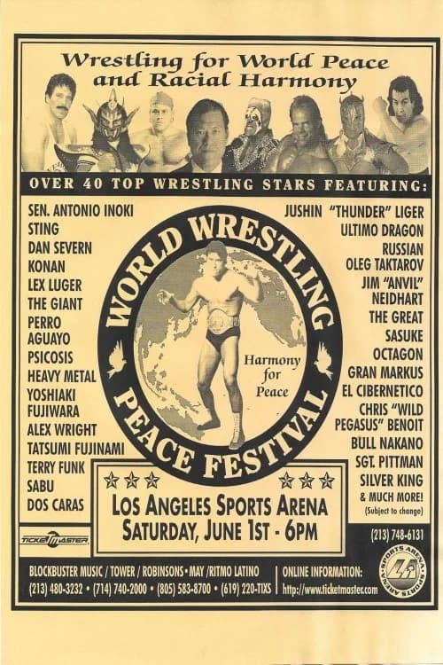 World Wrestling Peace Festival official trailer poster