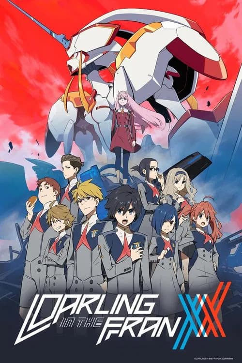 DARLING in the FRANXX official trailer poster