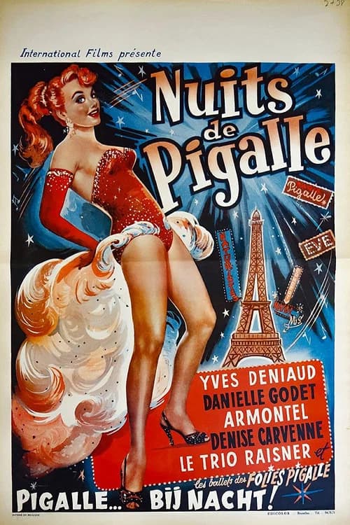 Nuits de Pigalle official trailer poster