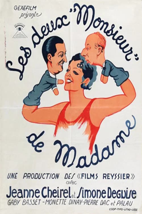 Les deux 'Monsieur' de Madame official trailer poster