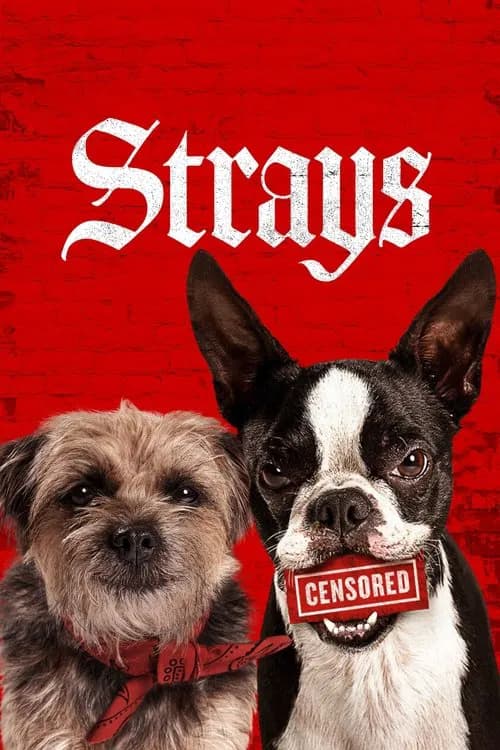 Strays official trailer poster