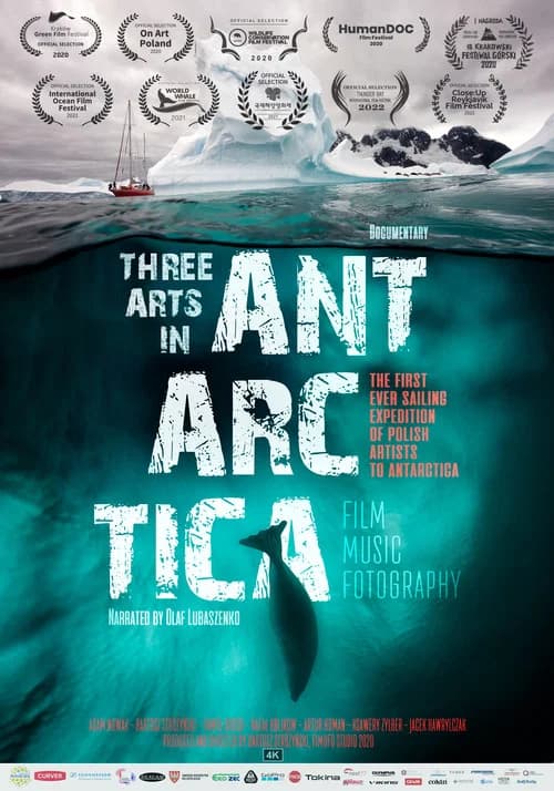 Three Arts in Antarctica official trailer poster