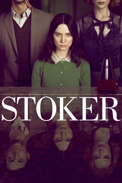 Stoker official trailer poster