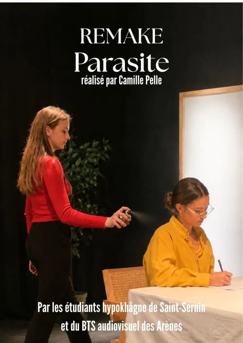 Remake Parasite official trailer poster