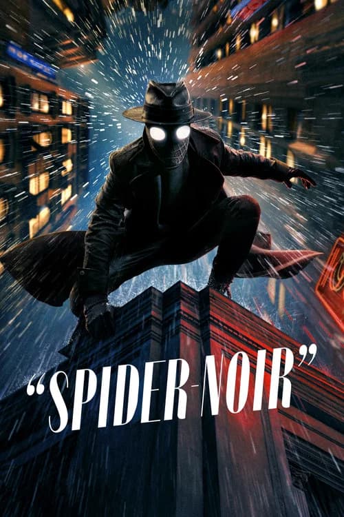 Spider-Noir official trailer poster