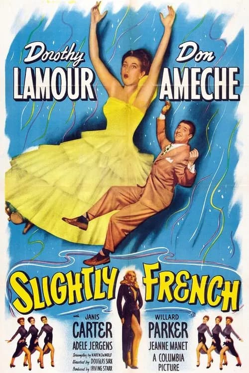 Slightly French official trailer poster