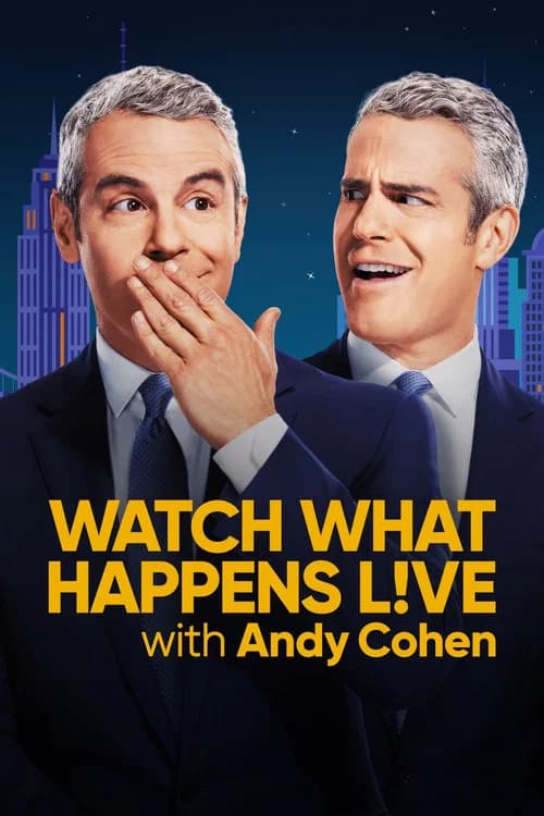 Watch What Happens Live with Andy Cohen official trailer poster