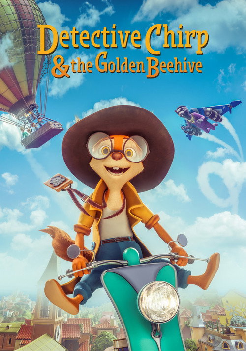 Detective Chirp & the Golden Beehive official trailer poster