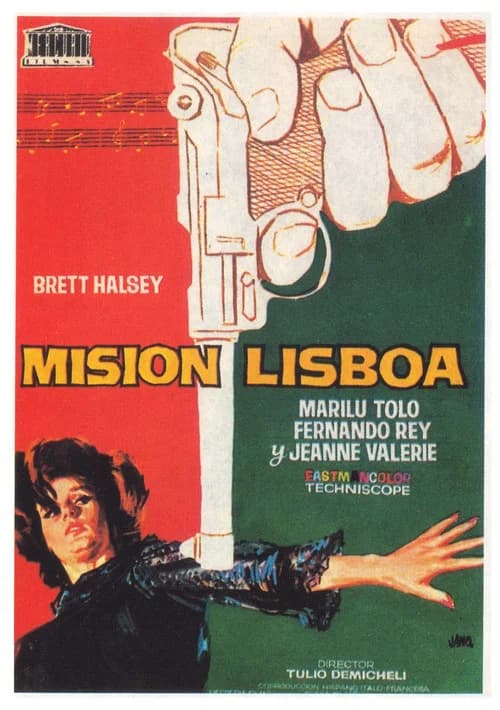 Espionage in Lisbon official trailer poster