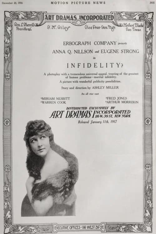 Infidelity official trailer poster