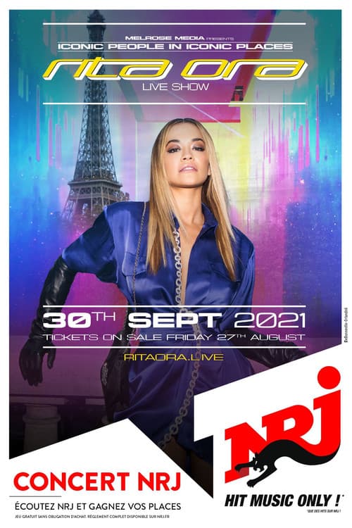 Rita Ora: At the Eiffel Tower official trailer poster