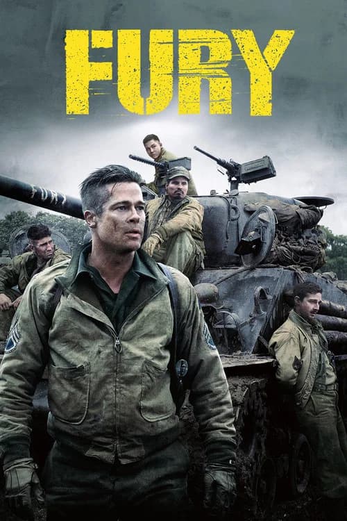 Fury official trailer poster