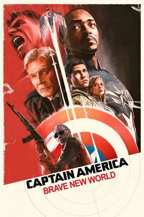 Captain America: Brave New World official trailer poster