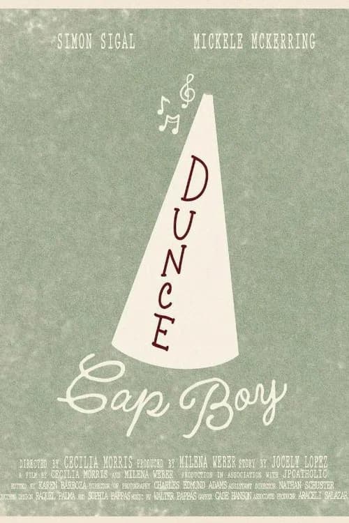 Dunce Cap Boy official trailer poster