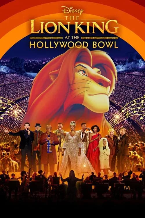 The Lion King at the Hollywood Bowl official trailer poster