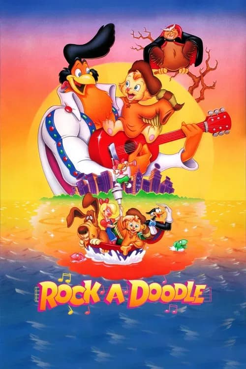 Rock-A-Doodle official trailer poster