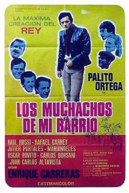 Los muchachos de mi barrio official trailer poster