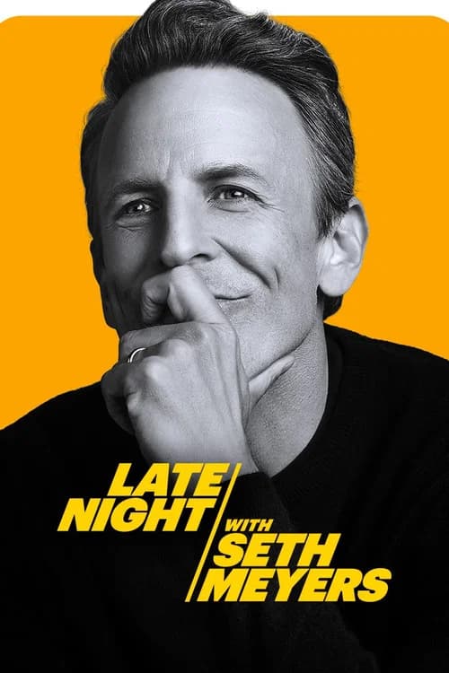 Late Night with Seth Meyers official trailer poster