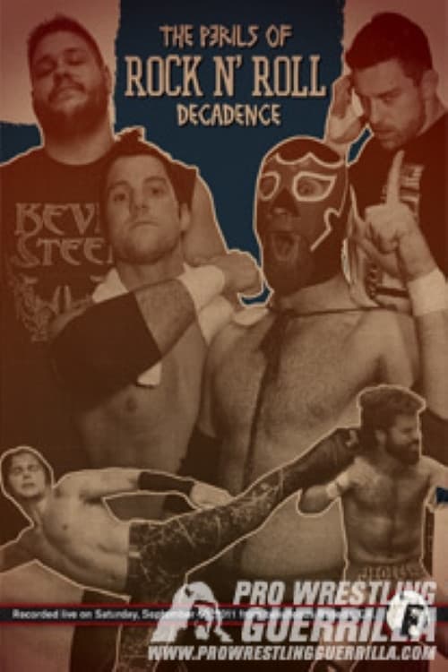 PWG: The Perils of Rock n' Roll Decadence official trailer poster