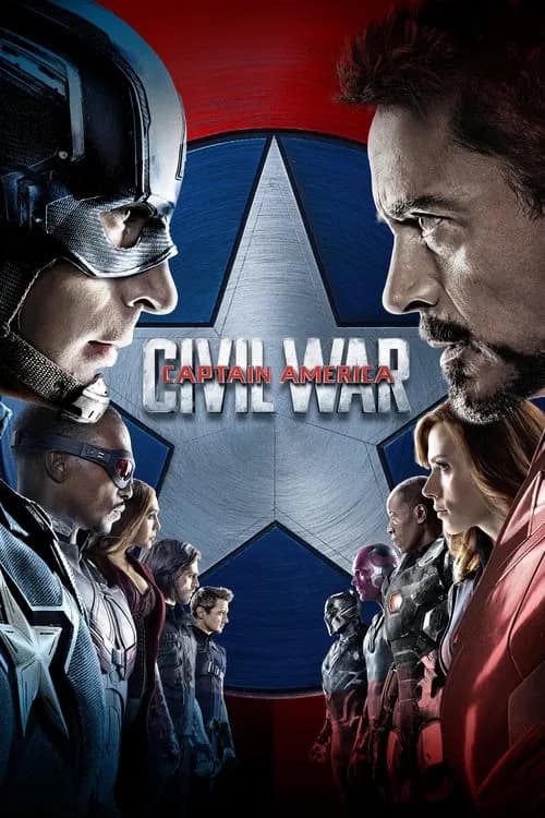 Captain America: Civil War official trailer poster