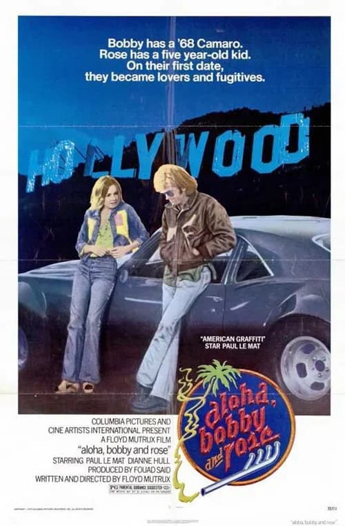 Aloha Bobby and Rose official trailer poster
