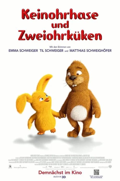 Rabbit Without Ears and Two-Eared Chick official trailer poster