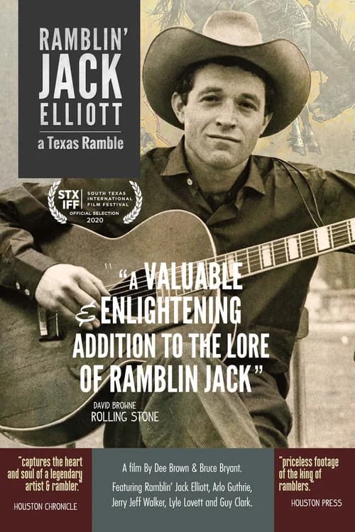 Ramblin' Jack Elliott: A Texas Ramble official trailer poster