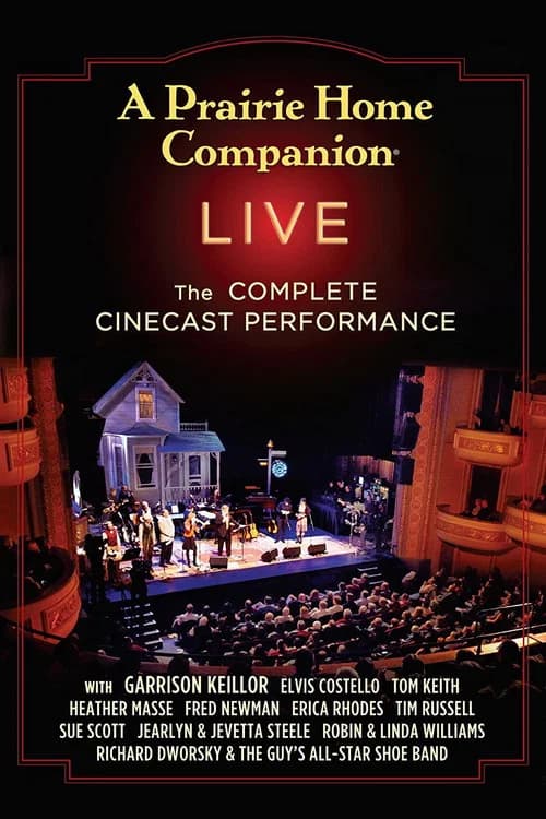 A Prairie Home Companion Live in HD! official trailer poster