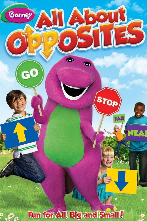 Barney: All About Opposites official trailer poster