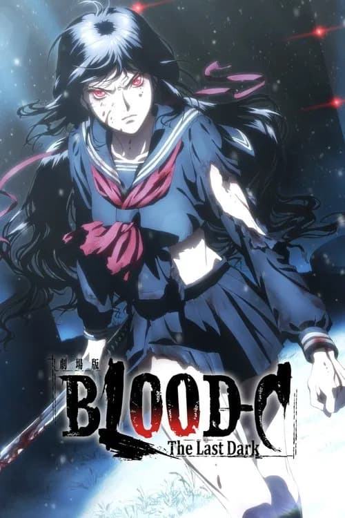 Blood-C: The Last Dark official trailer poster