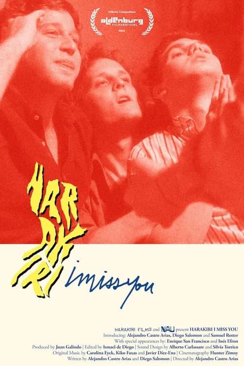 Harakiri, I Miss You official trailer poster