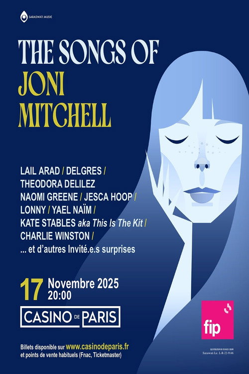 The Songs of Joni Mitchell - with Yaël Naïm, Charlie Winston, Delgrés… official trailer poster