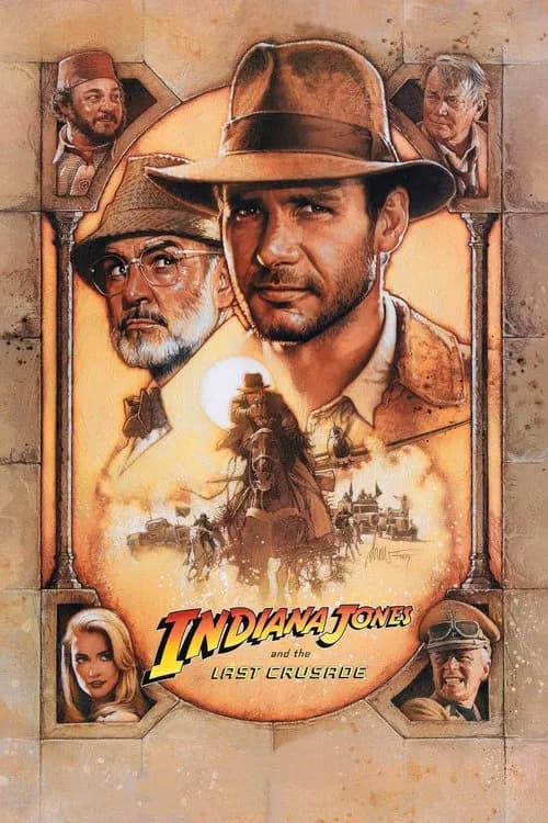 Indiana Jones and the Last Crusade official trailer poster