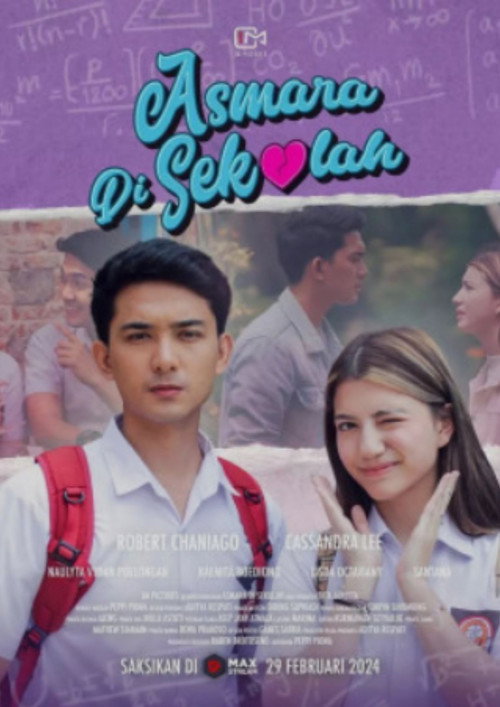 Asmara di Sekolah official trailer poster