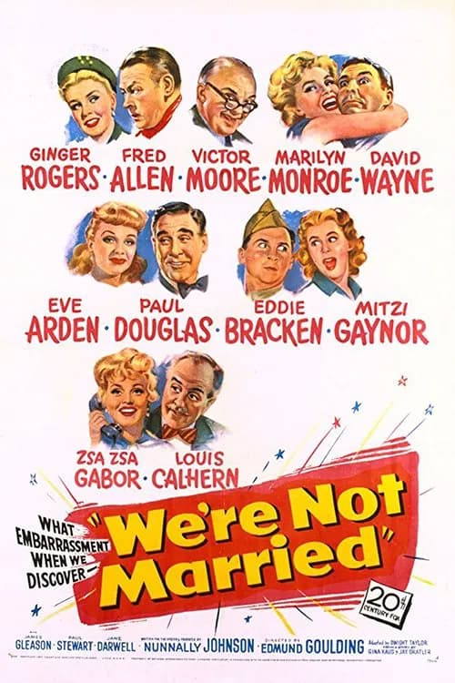 We're Not Married! official trailer poster