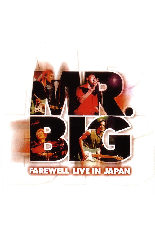 Mr. Big: Farewell Live in Japan official trailer poster