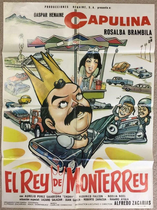El rey de Monterrey official trailer poster