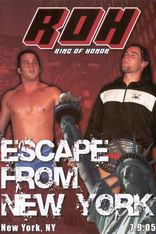 ROH: Escape From New York official trailer poster